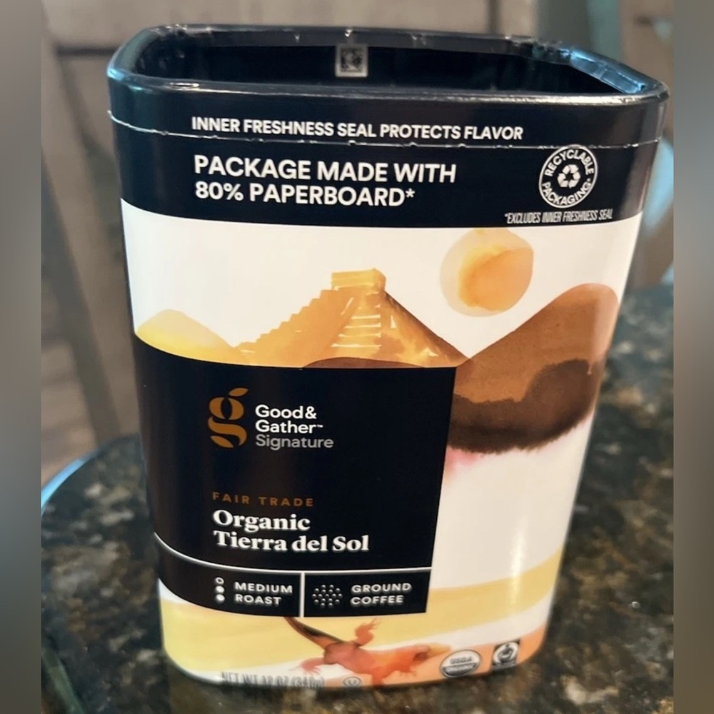 Good and gather organic Tierra de Sol Medium Roast ground Coffee